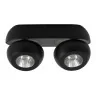 LUCES MALAMBO LE42453 wall lamp black 2x5W