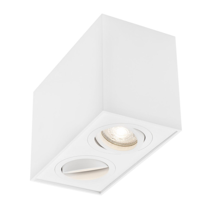 LUCES CHIVACOA LE61452/3 prostokątna lampa sufitowa czarna lub biała
