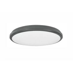 LUCES TALAVERA LE71426 is a round outdoor lamp in gray