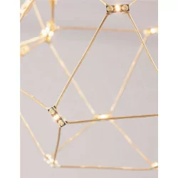 LUCES ASIS LE41325 pendant LED lamp gold 34W 3000K