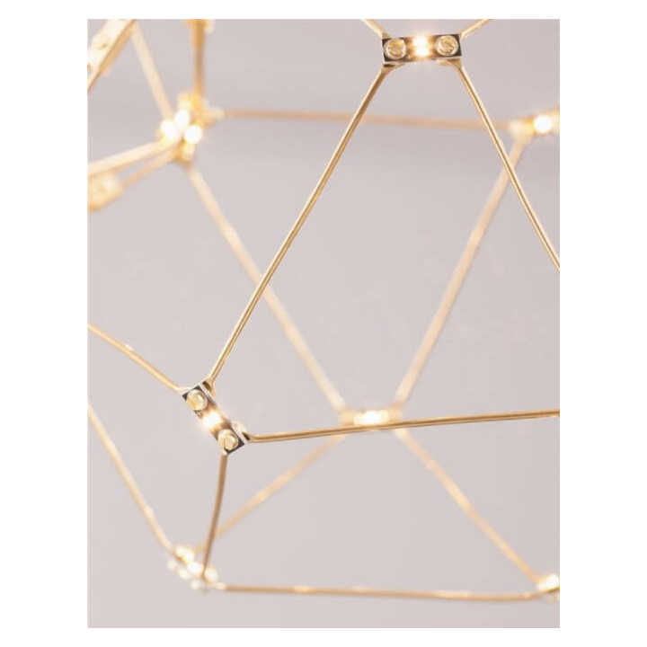 LUCES ASIS LE41325 pendant LED lamp gold 34W 3000K