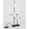 LUCES AZUL LE41331/2 table lamp gold, black LED 7.2W 