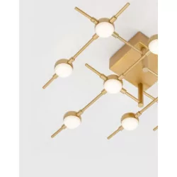 LUCES AZUL LE41334 gold ceiling LED lamp 24W 3000K