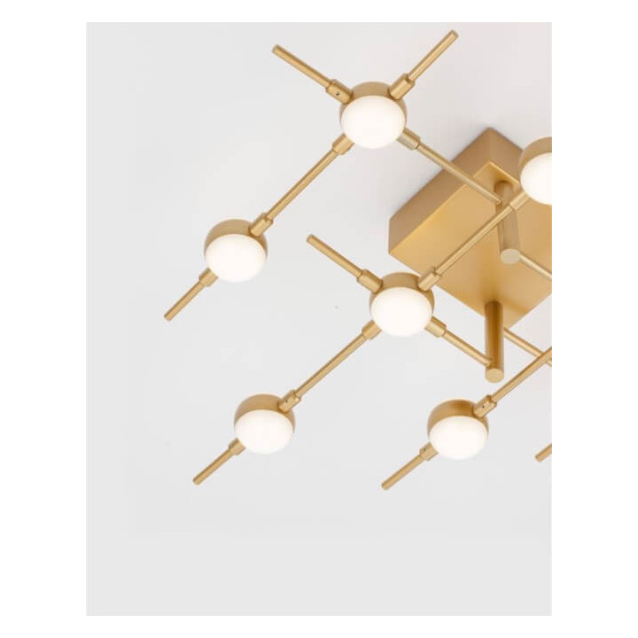 LUCES AZUL LE41334 gold ceiling LED lamp 24W 3000K
