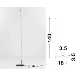 LUCES BELL LE41340/5 floor LED lamp