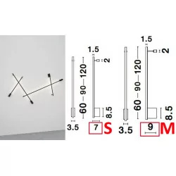 LUCES BUIN LE41363/5 kinkiet LED 60cm