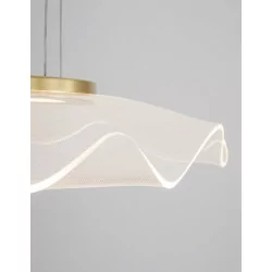 LUCES CALI LE41368 pendant LED lamp 30W gold 3000K