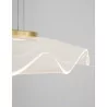 LUCES CALI LE41368 pendant LED lamp 30W gold 3000K