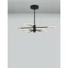 LUCES CEJA LE41373 pendant LED lamp 56W black-gold 89cm