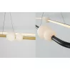 LUCES FRIA LE41393/5 pendant LED 44W lamp 100cm gold, black