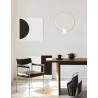 LUCES FRIA LE41394 black, gold pendant LED lamp