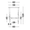 LUCES GOYA LE41397 złota lampa wisząca LED