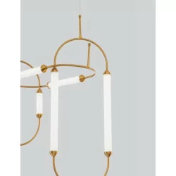 LUCES GOYA LE41397 gold pendant lamp LED 54W 60cm wide