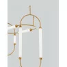 LUCES GOYA LE41397 gold pendant lamp LED 54W 60cm wide