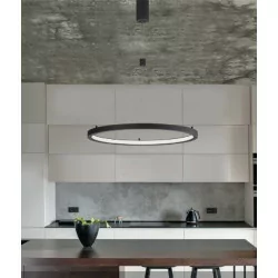 LUCES IRUN LE41407 lampa wisząca LED 60cm biała, czarna, złota