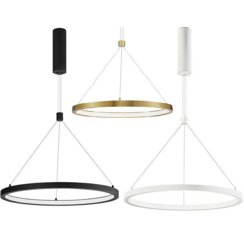 LUCES IRUN LE41407 pendant LED lamp 60cm white, black, gold