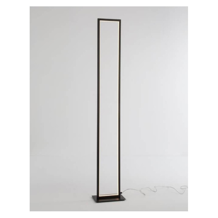 LUCES LEBU LE41432 czarna lampa podłogowa LED 153cm