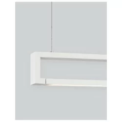 LUCES LUGO LE41437 white pendant LED lamp 130cm