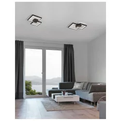 LUCES MATA LE41441/4 ceiling LED lamp 19W white, black