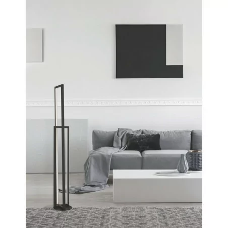 LUCES MITU LE41447 black floor lamp LED 28W 122cm 