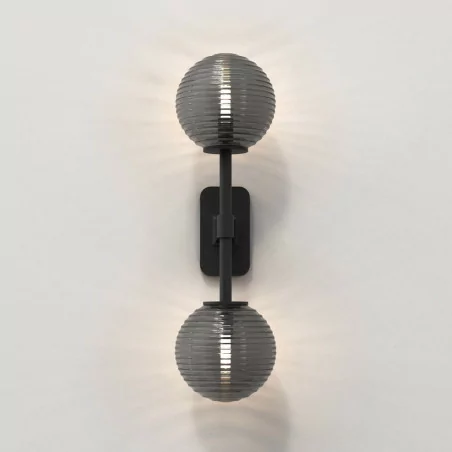 ASTRO TACOMA TWIN double bathroom wall lamp with a shade, 3 colors ASTRO TACOMA TWIN double bathroom wall lamp with a shade, 3 colors