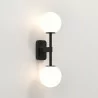 ASTRO TACOMA TWIN double bathroom wall lamp with a shade, 3 colors