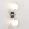 ASTRO TACOMA TWIN double bathroom wall lamp with a shade, 3 colors