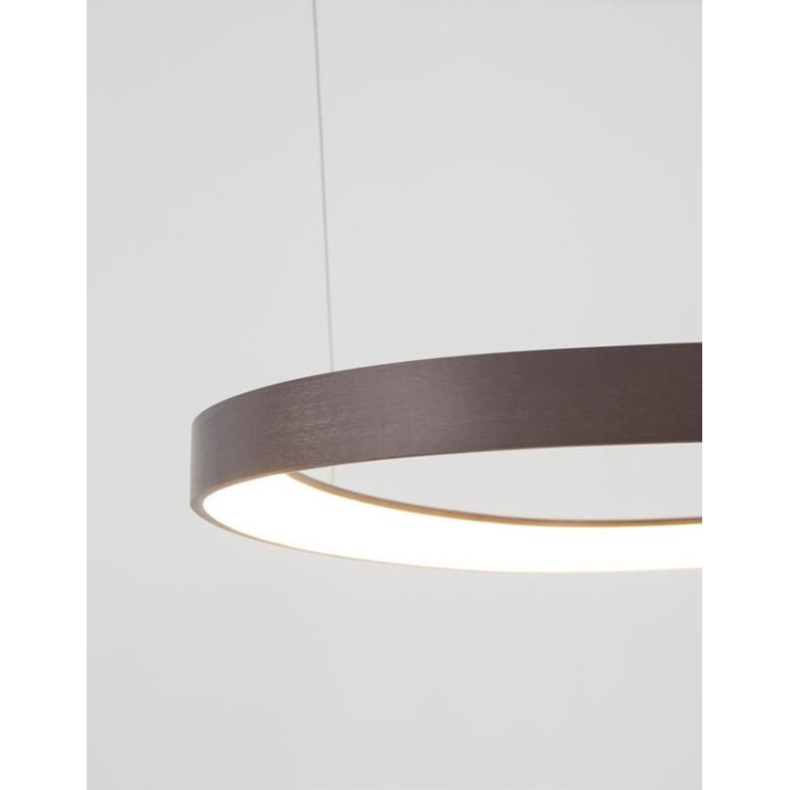 LUCES TAFI LE41479/81 LED pendant lamp 65cm white, brown