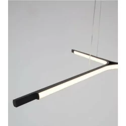 LUCES CAGUA LE41598 black hanging lamp LED 45W 3000K