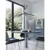 LUCES CEUTA LE41602 black pendant lamp LED diameter 50cm