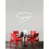 LUCES BANOS LE41590, LE99322 white pendant lamp LED 60cm 85W