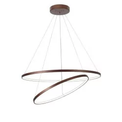 LUCES BANDA LE41587 pendant lamp 80cm brown LED 85W