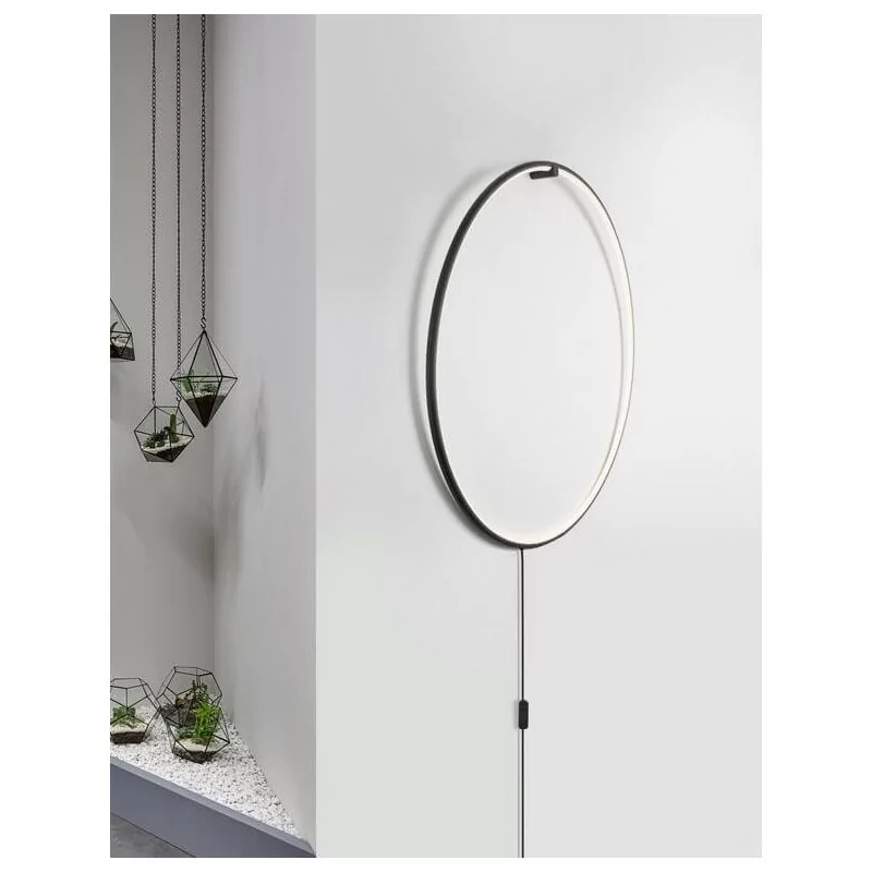 LUCES CHINU LE41607/6 okrągły kinkiet LED z wtyczką 45cm, 79cm