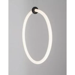 LUCES COLON LE41608/9 pendant lamp LED vertical circle 38cm, 60cm