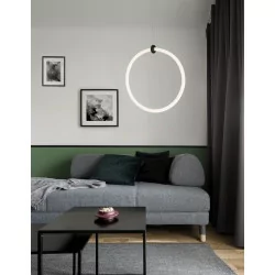 LUCES COLON LE41608/9 pendant lamp LED vertical circle 38cm, 60cm