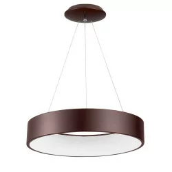 LUCES TOME LE41540/2 lampa wisząca LED 60cm biała, szara, czarna, brąz