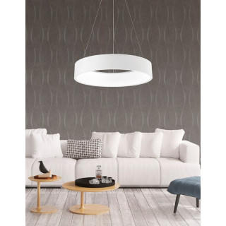 LUCES TOME LE41540/2 lampa wisząca LED 60cm biała, czarna, brąz
