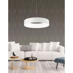 LUCES TOME LE41540/2 lampa wisząca LED 60cm biała, szara, czarna, brąz