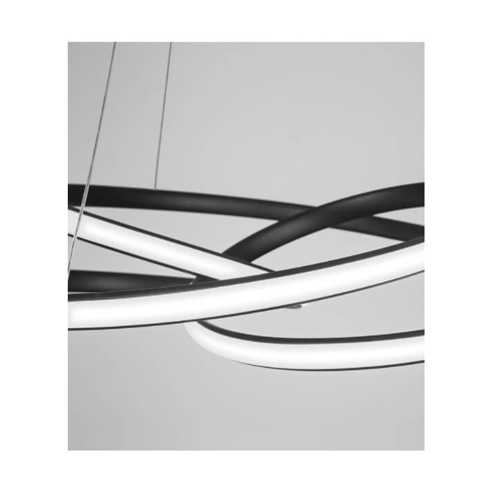 LUCES IBIZA LE41652/3/4 pendant lamp LED white, black, brown