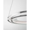 LUCES LINEA LE41666 elegant pendant lamp LED 47W chrome 62cm