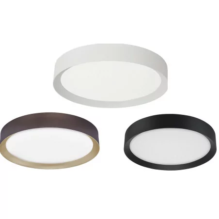 LUCES ALAVA LE41549 LED ceiling 55cm white, black, brown