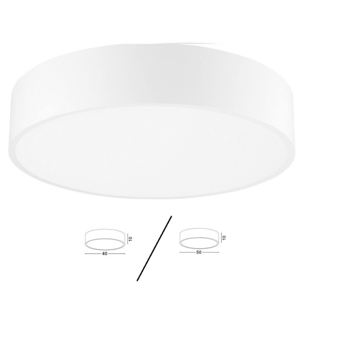LUCES ALDEA LE41552/5/6 LED ceiling 40cm, 50cm white, gray