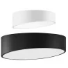 LUCES ALLEN LE41557/8/9 sloped LED ceiling white, black 40cm, 50cm