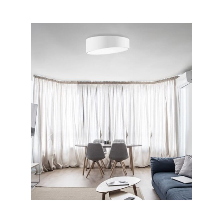LUCES ALLEN LE41557/8/9 skośny plafon LED biały, czarny 40cm, 50cm