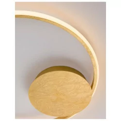 LUCES ARICA LE41577/8/9 LED ceiling 32W gold, black, white 50cm