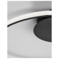 LUCES ARICA LE41577/8/9 plafon LED 32W złoty, czarny, biały 50cm