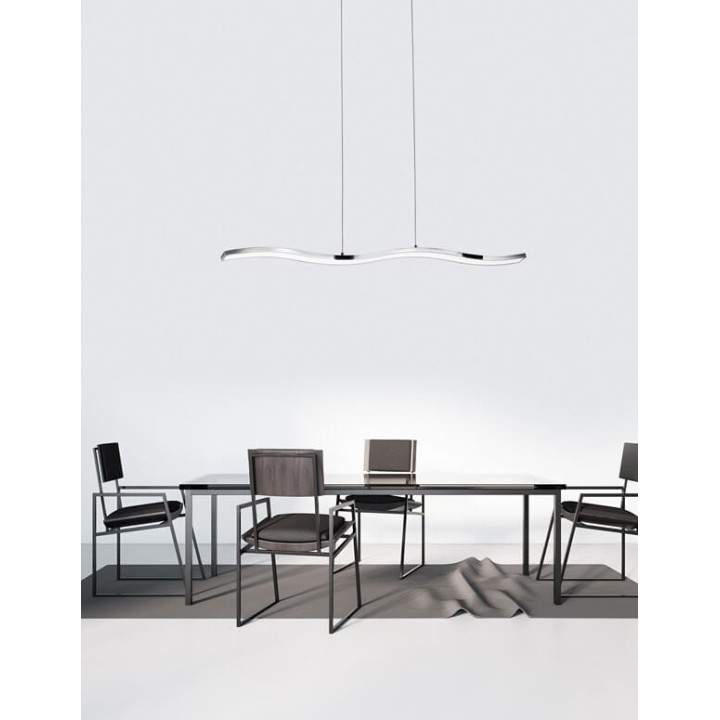 LUCES MAIPU LE41680 pendant lamp LED 105cm chrome 42W