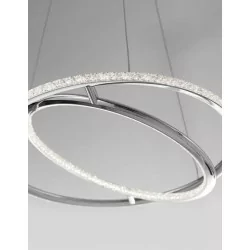 LUCES MIAMI LE41684 pendant lamp LED 45cm chrome 29W