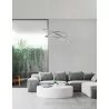 LUCES LANUS LE41685 LED pendant lamp 55W chrome 60cm