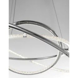 LUCES LANUS LE41685 LED pendant lamp 55W chrome 60cm